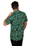 Tipsy Elves - Men's Clover Confetti St. Patrick's Button Down Shirt