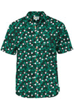 Tipsy Elves - Men's Clover Confetti St. Patrick's Button Down Shirt